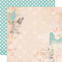 Simple Stories - Simple Vintage Farmhouse Garden Collection - 12 x 12 Double Sided Paper - Humble and Kind