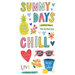 Simple Stories - Sunkissed Collection - Foam Stickers