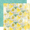 Simple Stories - Simple Vintage Lemon Twist Collection - 12 x 12 Double Sided Paper - Easy Peasy