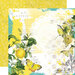 Simple Stories - Simple Vintage Lemon Twist Collection - 12 x 12 Double Sided Paper - Sunshine and Lemonade