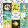 Simple Stories - Simple Vintage Lemon Twist Collection - 12 x 12 Double Sided Paper - 4 x 4 Elements