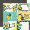 Simple Stories - Simple Vintage Lemon Twist Collection - 12 x 12 Double Sided Paper - 4 x 6 Elements