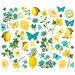 Simple Stories - Simple Vintage Lemon Twist Collection - Floral Bits and Pieces