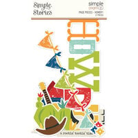 Simple Stories - Simple Pages Collection - Page Pieces - Howdy!