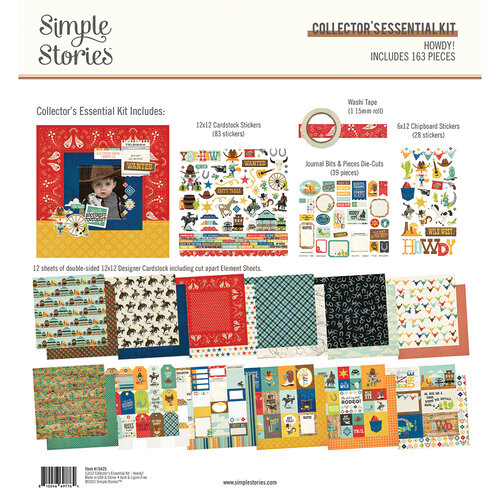 Simple Stories - Howdy! Collection - Collector's Essential Kit