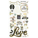 Simple Stories - Happily Ever After Collection - 6 x 12 Chipboard Stickers