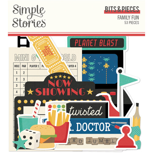 Simple Stories - Family Fun Collection - Bits and Pieces