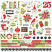 Simple Stories - Make It Merry Collection - Christmas - 12 x 12 Cardstock Stickers
