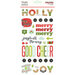 Simple Stories - Make It Merry Collection - Christmas - Foam Stickers