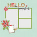 Simple Stories - Simple Pages Collection - Christmas - Page Pieces - Hello December
