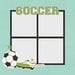 Simple Stories - Simple Pages Collection - Page Pieces - Soccer