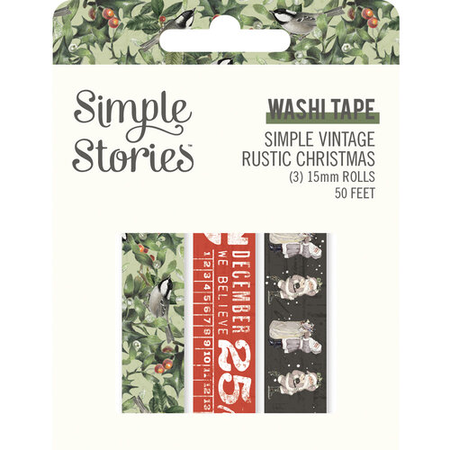 Rustic Christmas Washi