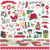 Simple Stories - Holly Days Collection - Christmas - 12 x 12 Cardstock Stickers