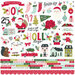 Simple Stories - Holly Days Collection - Christmas - 12 x 12 Cardstock Stickers