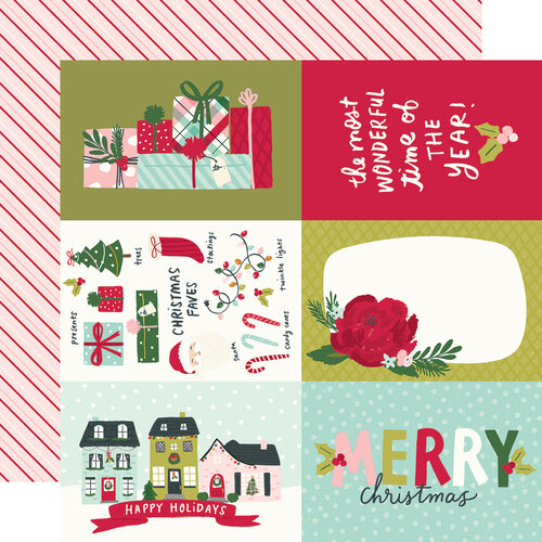 Simple Stories - Holly Days Collection - Christmas - 12 x 12 Double Sided Paper - 4 x 6 Elements
