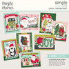 Simple Stories - Holly Days Collection - Card Kit - Christmas Wishes