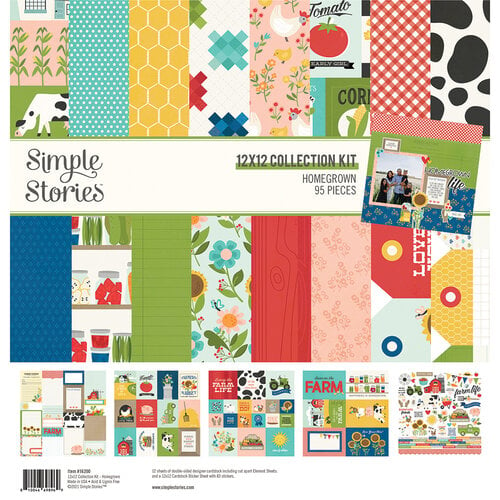 Simple Stories - Homegrown Collection - 12 x 12 Collection Kit