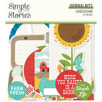 Simple Stories - Homegrown Collection - Journal Bits