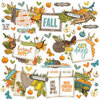 Simple Stories - Simple Vintage Country Harvest Collection - 12 x 12 Cardstock Stickers - Banners