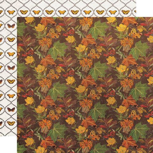 Simple Stories - Simple Vintage Country Harvest Collection - 12 x 12 Double Sided Paper - Changing Seasons
