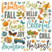 Simple Stories - Simple Vintage Country Harvest Collection - Foam Stickers