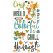 Simple Stories - Simple Vintage Country Harvest Collection - Foam Stickers