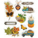 Simple Stories - Simple Vintage Country Harvest Collection - Layered Stickers