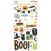 Simple Stories - Spooky Nights Collection - Halloween - 6 x 12 Chipboard Stickers
