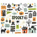 Simple Stories - Spooky Nights Collection - Halloween - Bits and Pieces