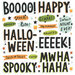 Simple Stories - Spooky Nights Collection - Halloween - Foam Stickers