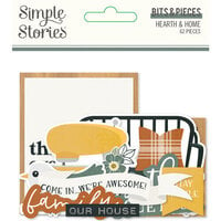 Simple Stories - Hearth and Home Collection - Bits and Pieces