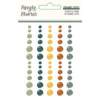 Simple Stories - Hearth and Home Collection - Enamel Dots