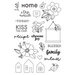 Simple Stories - Hearth and Home Collection - Clear Photopolymer Stamps