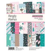 Simple Stories - Feelin' Frosty Collection - 6 x 8 Paper Pad