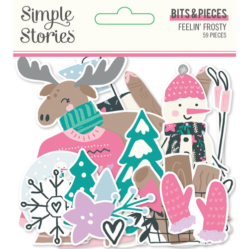 Simple Stories - Feelin' Frosty Collection - Bits and Pieces