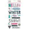 Simple Stories - Feelin' Frosty Collection - Foam Stickers