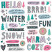 Simple Stories - Feelin' Frosty Collection - Foam Stickers