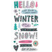 Simple Stories - Feelin' Frosty Collection - Foam Stickers