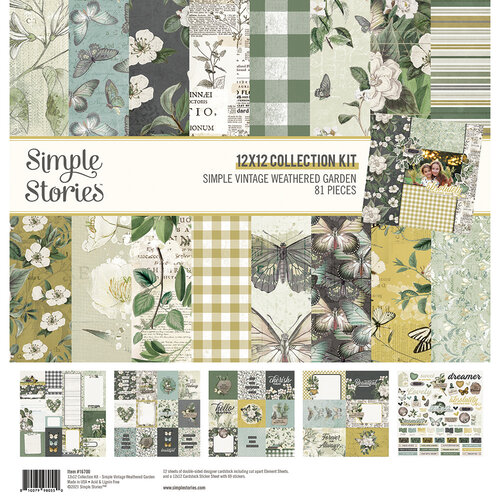 Simple Stories - Simple Vintage Weathered Garden Collection - 12 x 12 Collection Kit