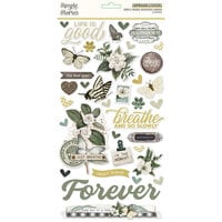 Simple Stories - Simple Vintage Weathered Garden Collection - 6 x 12 Chipboard Stickers