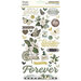 Simple Stories - Simple Vintage Weathered Garden Collection - 6 x 12 Chipboard Stickers