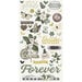 Simple Stories - Simple Vintage Weathered Garden Collection - 6 x 12 Chipboard Stickers