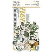 Simple Stories - Simple Pages Collection - Page Pieces - Beautiful Moments