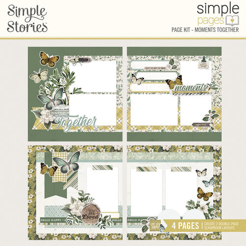 Simple Stories - Simple Pages Collection - Page Kit - Moments Together