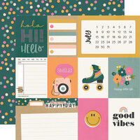 Simple Stories - Good Stuff Collection - 12 x 12 Double Sided Paper - July