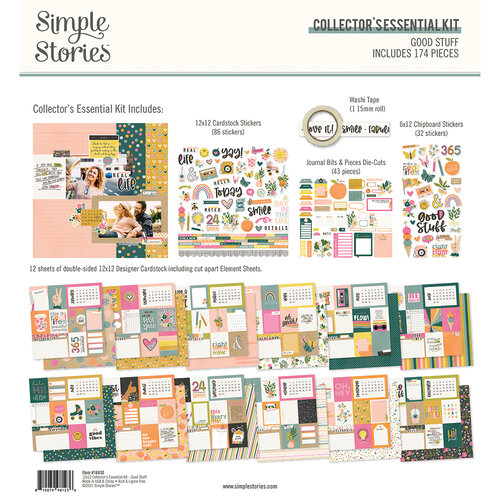 Simple Stories - Good Stuff Collection - 12 x 12 Collector's Essential Kit
