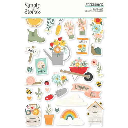 Full Bloom Sticker Book - Simple Stories
