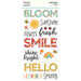 Simple Stories - Full Bloom Collection - Foam Stickers