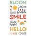 Simple Stories - Full Bloom Collection - Foam Stickers