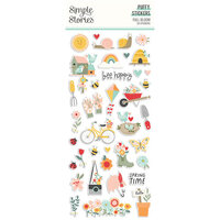 Simple Stories - Full Bloom Collection - Puffy Stickers